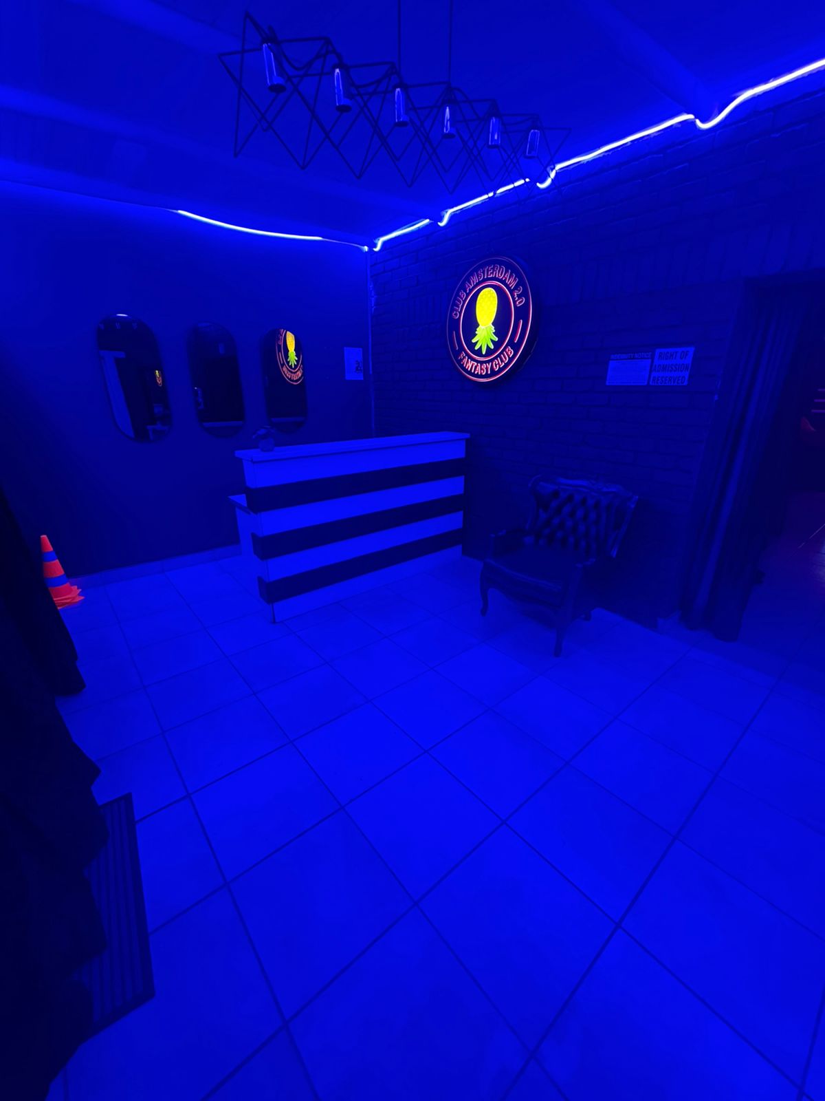 Club Amsterdam atmosphere